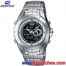 已完售,CASIO EFA-119D-1A7VDF:::EDIFICE 指針+數字雙顯錶款系列