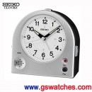 已完售,SEIKO QHE081S(公司貨,保固1年):::SEIKO指針型鬧鐘,錄音(15秒),貪睡,夜光,燈光,滑動式秒針,刷卡不加價,QHE-081S