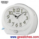 已完售,SEIKO QHK012W(公司貨,保固1年):::SEIKO精緻指針型鬧鐘(滑動式秒針),鈴聲,嗶嗶聲,刷卡不加價
