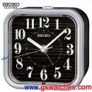 已完售,SEIKO QHE072B(公司貨,保固1年):::SEIKO指針型鬧鐘,滑動式秒針,嗶嗶聲,貪睡,夜光,燈光,刷卡不加價