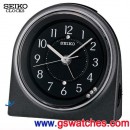 已完售,SEIKO QHE076K(公司貨,保固1年):::SEIKO指針型鬧鐘,滑動式秒針,施華洛世奇水晶,嗶嗶聲,貪睡,燈光,刷卡不加價,QHE-076K