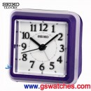 已完售,SEIKO QHE090L(公司貨,保固1年):::SEIKO 精緻指針型鬧鐘,滑動式秒針,刷卡不加價,QHE-090L