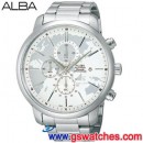 已完售,ALBA AM3085X1(公司貨,保固1年):::PRESTIGE,計時碼錶,錶殼46mm,免運費,刷卡不加價或3期零利率,VD57-X044S