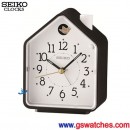 已完售,SEIKO QHP002K(公司貨,保固1年):::SEIKO指針型鬧鐘,滑動式秒針,兩組鳥鳴,嗶嗶聲,夜光,燈光,刷卡不加價,QHP-002K