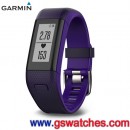 已完售,GARMIN vívosmart HR+-purple神祕紫(公司貨,保固1年):::腕式心率GPS智慧手環,走跑模式,熱血時間,樓層統計,vívosmartHR+
