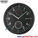 已完售,SEIKO QXA542J(公司貨,保固1年):::SEIKO 時尚掛鐘,溫度顯示,小秒盤設計,直徑35cm,刷卡不加價,QXA-542J