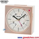 已完售,SEIKO QHE150P(公司貨,保固1年):::SEIKO指針型鬧鐘,滑動式秒針,嗶嗶聲,貪睡,燈光,刷卡不加價,QHE-150P