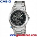 客訂商品,CASIO MTP-1246D-1A(公司貨,保固1年):::經典大方,指針男錶,三眼六針,不鏽鋼錶帶,星期,日期,24時制,刷卡或3期零利率,MTP1246D