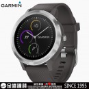 【金響鐘錶】預購,GARMIN vivolife-gray石墨灰(公司貨,保固1年):::悠遊智慧腕錶,支付,健康,運動