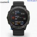 已完售,GARMIN Fenix 6X 太陽能-石墨灰DLC鈦錶圈/黑色錶帶(公司貨,保固1年):::太陽能,進階複合式戶外GPS腕錶,fenix6x