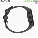 【金響鐘錶】預購,GARMIN swim-2-slate深灰(公司貨,保固1年):::GPS光學心率游泳錶,Swim 2