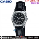 【金響鐘錶】預購,CASIO LTP-V006L-1BUDF(公司貨,保固1年):::指針女錶,時尚必備的基本錶款,生活防水,日期顯示,手錶,LTPV006L