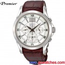 已完售,SEIKO SPC059J1(公司貨,保固2年):::PREMIER 日本製 7T04計時碼錶大日期視窗,7T04-0AA0J