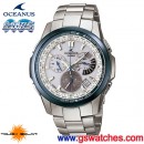 已完售,CASIO OCW-M700TCJ-7AJF(公司貨,保固1年):::太陽能電波時計OCEANUS精密時計(鈦金屬)<5局電波接收>