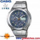 CASIO WVA-510DJ-9ADF(公司貨,保固1年):::太陽能電波時計計時碼錶功能<日本北美電波接收>,免運費,刷卡不加價或3期零利率