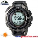 已完售,CASIO PRG-130T-7VDR(公司貨,保固1年):::PRO TREK太陽能專業登山錶(鈦金屬),月相資料,潮汐圖,免運費,刷卡不加價或3期零利率
