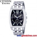 已完售,CITIZEN AT0000-63E(公司貨,保固2年):::Eco-Drive光動能計時碼錶