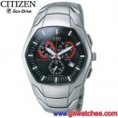 已完售,CITIZEN AT0040-51E(公司貨,保固2年):::Eco-Drive光動能計時碼表