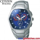 已完售,CITIZEN AT0040-51L(公司貨,保固2年):::Eco-Drive光動能計時碼表