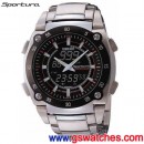 已完售,SEIKO SNJ019J1(公司貨,保固2年):::Sportura 日本製 H024雙顯系列,免運費,刷卡或3期零利率,H024-00A0D