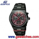 已完售,CASIO EF-311BK-4AVDF:::EDIFICE 3指針4圈式指針錶系列