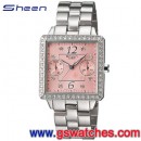 已完售,CASIO SHN-3005D-4A1DR:::Sheen 多重指針款