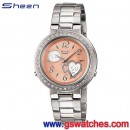 已完售,CASIO SHN-6008D-9ADR(公司貨,保固1年):::Sheen 指針+數字 雙顯系列