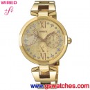 WIRED f AN7008X(公司貨,保固1年):::WIRED f YELLOW GOLD Jessica金色限定款,免運費,刷卡不加價或3期零利率,AGEE001,5Y66-