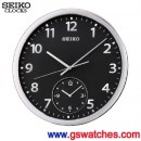 已完售,SEIKO QXA426K(公司貨,保固1年):::SEIKO 時尚掛鐘,直徑40cm,兩地時間,刷卡不加價,QXA-426K
