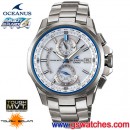 已完售,CASIO OCW-T1000-7ADF(公司貨,保固3年):::太陽能電波時計OCEANUS精密時計(鈦金屬)<6局電波接收>,免運費,刷卡不加價或3期零利率
