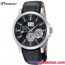 已完售,SEIKO SNP005J1(公司貨,保固2年):::PREMIER 日本製 KINETIC+萬年曆系列,7D48-0AA1皮