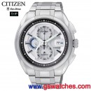 CITIZEN CA0201-51B(公司貨,保固2年):::Eco-Drive光動能計時碼表[超級鈦(鈦金屬+離子電鍍)],免運費,刷卡不加價或3期零利率