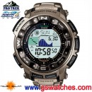 已完售,CASIO PRW-2500T-7DR(公司貨,保固1年):::PRO TREK太陽能電波時計專業登山錶<6局電波接收>,免運費,刷卡不加價或3期零利率,缺貨中