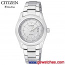 已完售,CITIZEN FE1010-57B(公司貨,保固2年):::Eco-Drive METAL錶環光動能時尚女錶(LADY'S),對錶商品,免運費,刷卡不加價或3期零利率