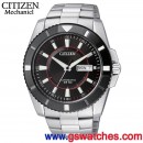 已完售,CITIZEN NP4009-54E(公司貨,保固2年):::日本製經典工藝NP系列自動上鍊機械錶,NP400954E