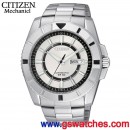 已完售,CITIZEN NP4000-59A(公司貨,保固2年):::日本製經典工藝NP系列自動上鍊機械錶,NP400059A