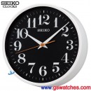 已完售,SEIKO QXA474W(公司貨,保固1年):::SEIKO 座掛兩用掛鐘,滑動式秒針,直徑20.3cm,刷卡不加價