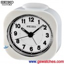 已完售,SEIKO QXE003W(公司貨,保固1年):::SEIKO指針型鬧鐘,嗶嗶聲鬧鈴,刷卡不加價
