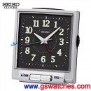 已完售,SEIKO QHK016A(公司貨,保固1年):::SEIKO精緻指針型可選擇式鬧鈴鬧鐘,滑動式秒針,夜光,燈光,貪睡,刷卡不加價,QHK-016A