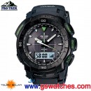 已完售,CASIO PRG-550-2DR(公司貨,保固1年):::雙顯PRO TREK太陽能專業登山錶,免運費,刷卡不加價或3期零利率