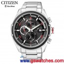 已完售,CITIZEN CA0120-51E(公司貨,保固2年):::Eco-Drive光動能計時碼表,免運費,刷卡不加價或3期零利率