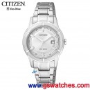 已完售,CITIZEN FE1030-50A(公司貨,保固2年):::Eco-Drive METAL錶環光動能時尚女錶(LADY'S)