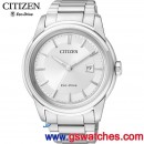 CITIZEN AW1120-59A(公司貨,保固2年):::日本製Eco-Drive METAL錶環光動能,對錶系列(MEN'S),藍寶石鏡面,免運費,刷卡不加價或3期零利率