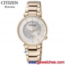 已完售,CITIZEN EW1792-51A(公司貨,保固2年):::Eco-Drive光動能時尚女錶(女用),日本製,藍寶石鏡面
