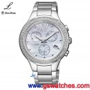 CITIZEN FB1320-59A(公司貨,保固2年):::日本製CITIZEN L光動能系列,藍寶石鏡面,錶盤鑲嵌60顆水晶,免運費,刷卡不加價或3期零利率