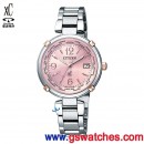 已完售,CITIZEN EC1044-55W(公司貨,保固2年):::xC Eco-Drive光動能全球電波時計,萬年曆,鈦金屬,藍寶石,廣告款,美國,歐洲,日本2局,中國,hebe代言手錶,刷卡