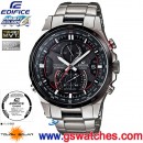 已完售,CASIO EQW-A1200DB-1ADR(公司貨,保固1年):::太陽能電波時計EDIFICE<6局電波接收>,smart access電子式錶冠,刷卡或3期,EQWA1200DB