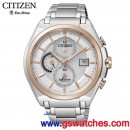 已完售,CITIZEN CA0356-55A(公司貨,保固2年):::日本製Eco-Drive光動能計時碼表[超級鈦(鈦金屬+離子電鍍)],藍寶石鏡面