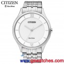 已完售,CITIZEN AR0070-51A(公司貨,保固2年):::日本製Eco-Drive光動能時尚對錶,男錶(MEN'S),藍寶石,AR007051A