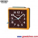 已完售,SEIKO LORUS LHE043E(公司貨,保固1年):::SEIKO指針型鬧鐘,滑動式秒針,嗶嗶聲,燈光,貪睡,自動亮燈,自動開啟貪睡,LHE-043E